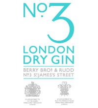 Number3 London Dry Gin Icon Spirits