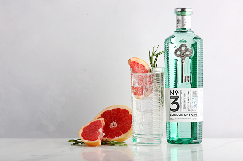 No.3 London Dry Gin mejor destilado del mundo 2019